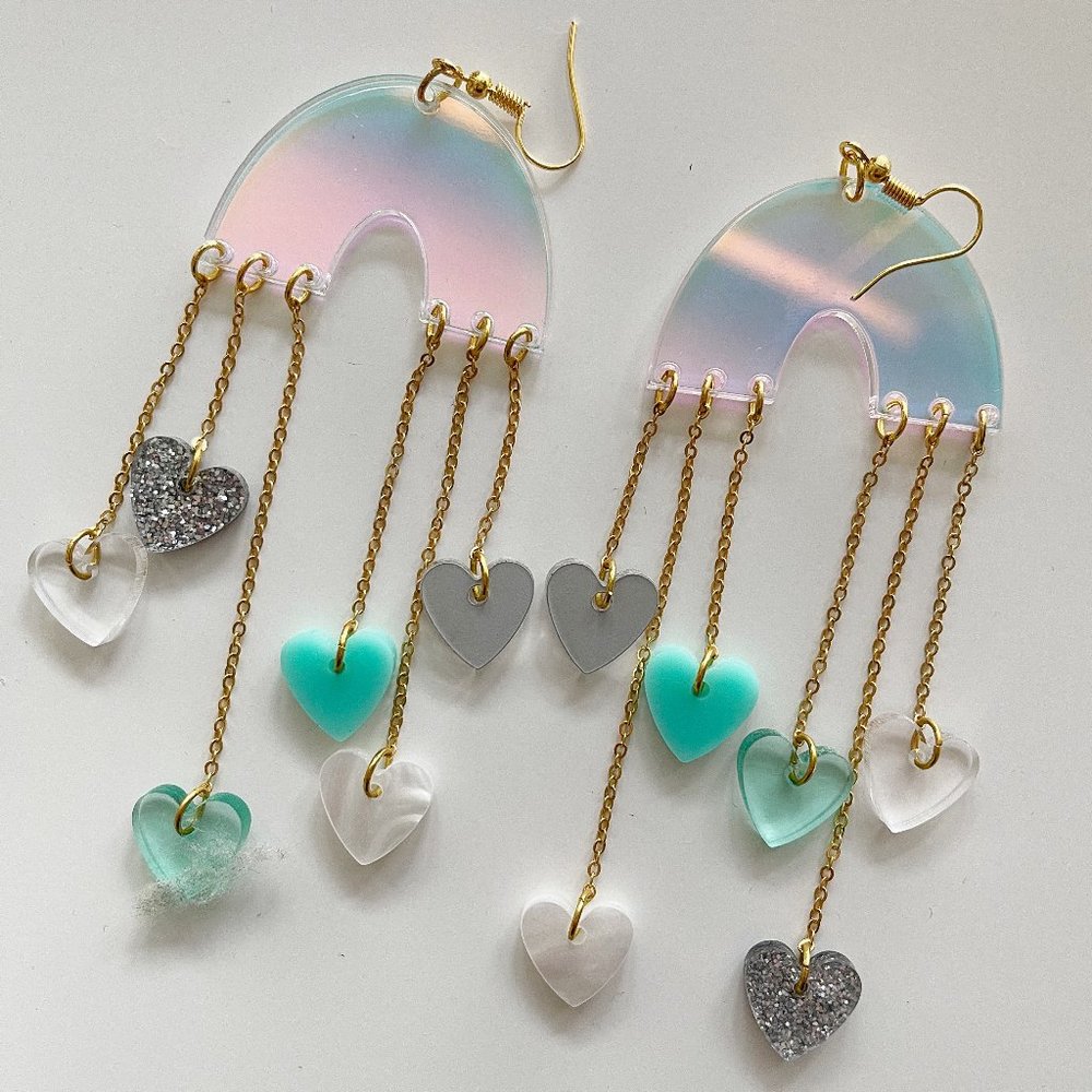 Raining Hearts Earrings